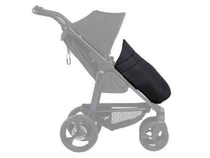 Tfk footcover mono/pro stroller black