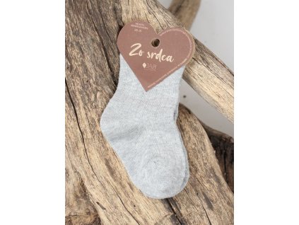 Dětské ponožky RIB 1ks (Barva Šedá, Velikost 498)