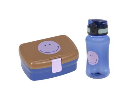 LÄSSIG Lunch Set 2024 Little Gang Smile caramel/blue
