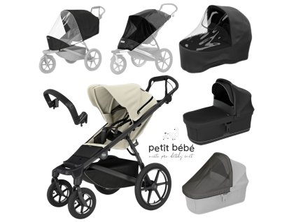 Akční set Thule Urban Glide 4 Soft Beige