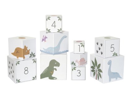 Stohovacie kocky Dino