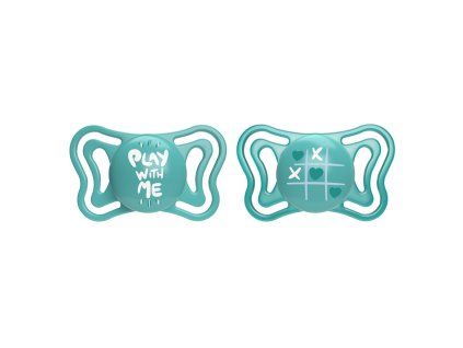 CHICCO Dudlíky Physio Light silikonové modré 16-36m, 2 ks