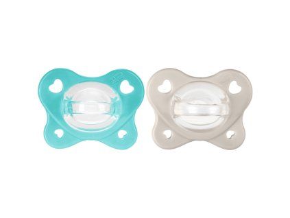 CHICCO Dudlíky PhysioForma® Dual Soft modré 6-16m, 2 ks