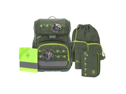 LÄSSIG School Set Light Unique jungle green