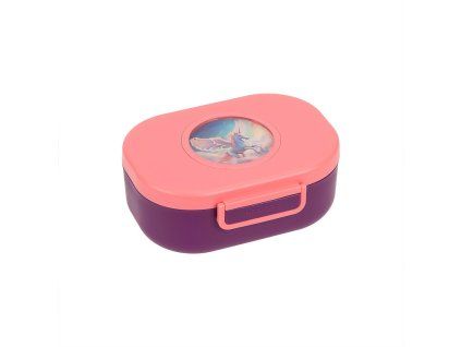 LÄSSIG Lunchbox Snack & Style Unique berry/pink