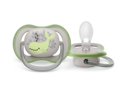 Philips AVENT Šidítko Ultra air Obrázek 6-18m velryba, 1ks