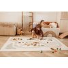 PlanandGo EEVAA farm puzzlemat child is playing on the mat in kidsroom with wooden toys