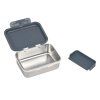 LÄSSIG Lunchbox Stainless Steel Happy Prints midnight blue