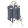 LÄSSIG Mini Square Backpack Happy Prints midnight blue