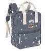 LÄSSIG Mini Square Backpack Happy Prints midnight blue