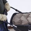 Voksi Stroller Mittens 2026 meadow green light grey