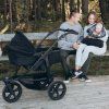 Tfk carrycot mono/pro combi unit anthracite with red highlights