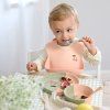 LÄSSIG Cutlery with Silicone Handle 3pcs Happy Fruits lemon