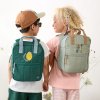 LÄSSIG Mini Square Backpack Little Gang lemon dark green