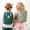 LÄSSIG Mini Square Backpack Little Gang 2025 light khaki