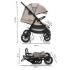 Sportovní kočárek Moya, Ivory Beige
