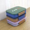 LÄSSIG Lunchbox Bento Little Gang rainbow green