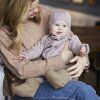 Voksi Baby Booties 2026 dark sand light grey 0-1y