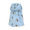 LÄSSIG Sun Protection Flap Hat 2025 crocodile sky blue 19-36 mo.