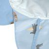 LÄSSIG Sun Protection Flap Hat 2025 crocodile sky blue 19-36 mo.