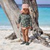 LÄSSIG Sun Protection Flap Hat 2025 dolphin peach 07-18 mo.