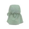 LÄSSIG Sun Protection Flap Hat green 1-3 years size 48/51