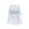 LÄSSIG Sun Protection Flap Hat illusion blue 1-3 years size 48/51