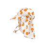 LÄSSIG Sun Protection Flap Hat orange sea salt 07-12mo. size 45/47