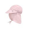 LÄSSIG Sun Protection Flap Hat pale pink 07-12 mo. size 45/47