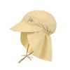 LÄSSIG Sun Protection Flap Hat vanilla 07-18 mo.