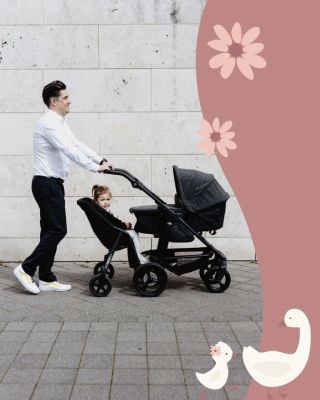 Styl, pohodlí a prostor pro oba 🤍 tfk mono4 – kočárek, který roste s vaší rodinou. #tfk #tfkczsk #mono4 #doterenu...
