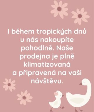 Venku je pořádné léto. ☀️ Pokud se chystáte pro kočárek, autosedačku nebo cokoliv pro vaše nejmenší, zastavte se u nás. V...