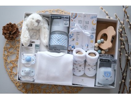 Dárek k narození miminka chlapeček LARS