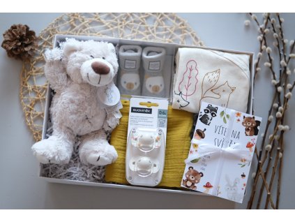 Dárková sada pro novorozence LEO