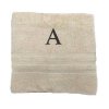 Personalisiertes Hand/Badetuch mit Monogramm Schön gestickter aus 100% Baumwolle