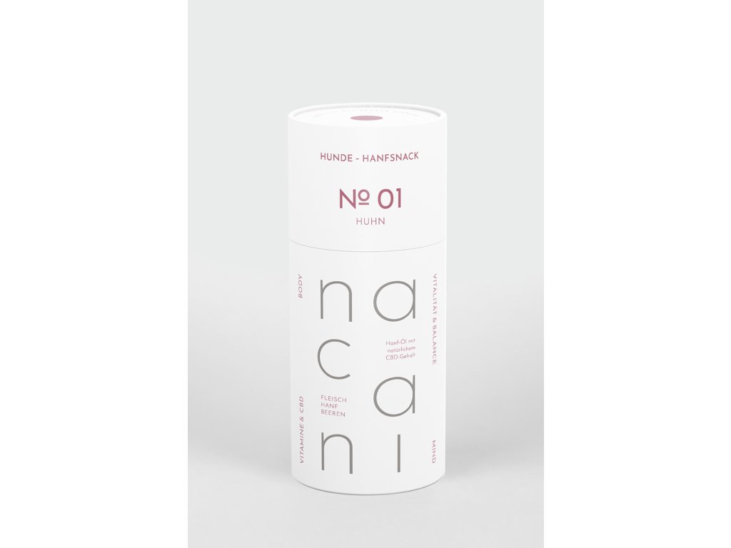 nacani cbd hund snack leckerli produkt huhn CBD M