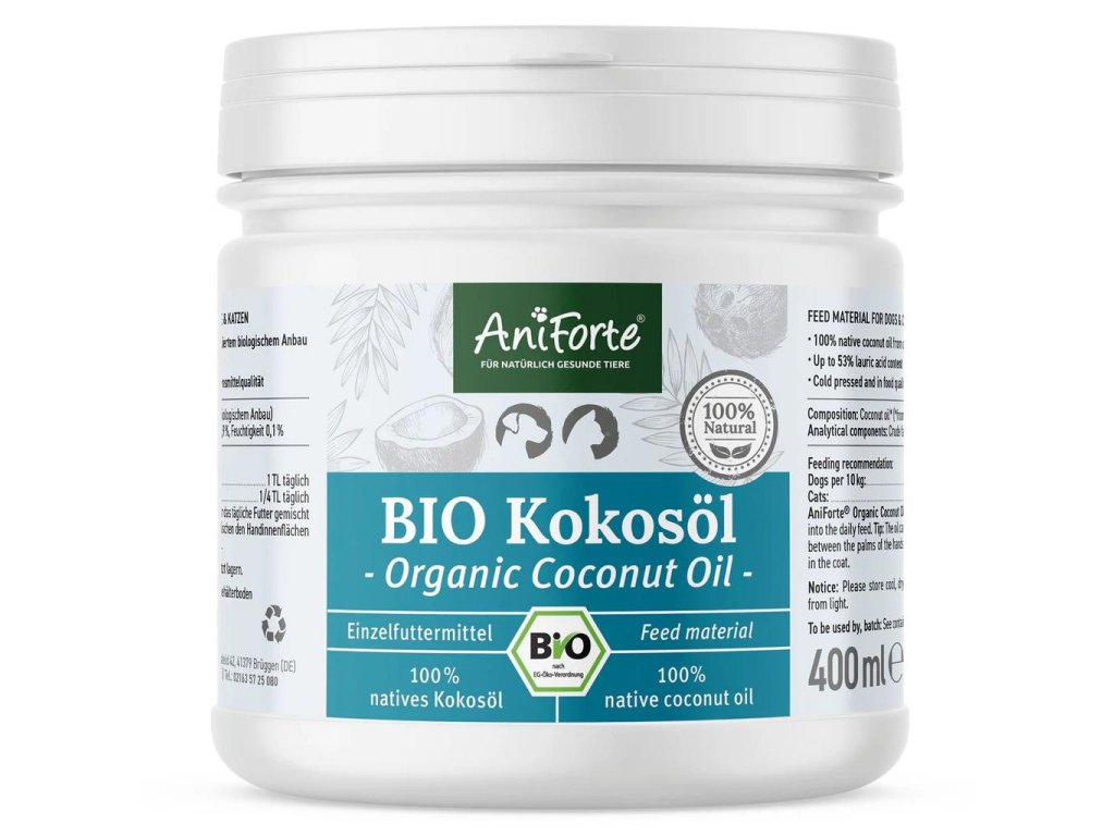 AniForte Kokosoel Galeriebilder 1200x1200px Produktbild 400ml 3000x