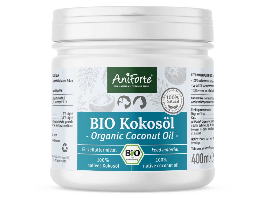 AniForte Kokosoel Galeriebilder 1200x1200px Produktbild 400ml 3000x