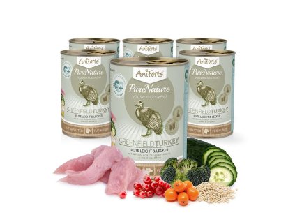 Nassfutter GreenfieldTurkey – Pute mit Quinoa 1