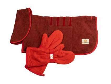 Set županu a rukavic - kolekce red