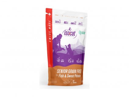 Iso-cat SENIOR GRAIN FREE Fish & Potato