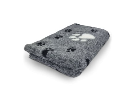 2127 drybed antracit s bilou tlapkou