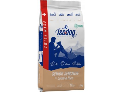 Iso-dog SENIOR SENSITIVE Lamb & Rice Mini & Small Breeds