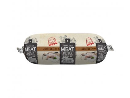 Natural Fresh Meat - monoprotein salám krůtí, 600g