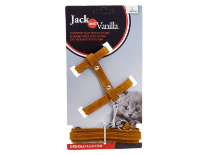 3252 jv vetleder kocici postroj svetle hnedy