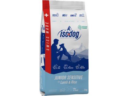 423 iso dog junior sensitive lamb rice mini small breeds