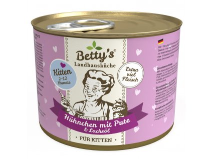 pro koťata betty 200g kruře a krůta