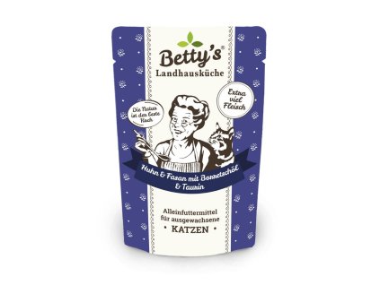 pro kočky betty 100g kuře a bažant