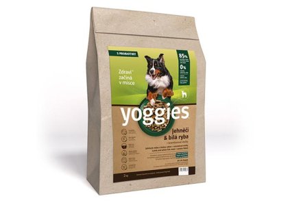 2kg yoggies jehneci masobila ryba granule lisovane za studena s probiotiky