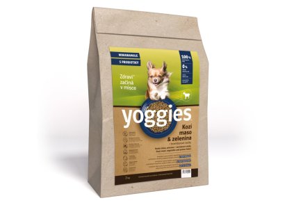2kg yoggies kozi masozelenina hypoalergenni minigranule lisovane za studena s probiotiky